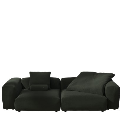 Vetsak Sofa Set 2, L, Loop loop - Mousse, With cushions