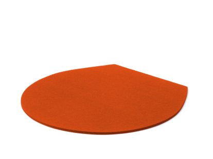 Seat Pad for Ant Chair, Without upholstery, Orange