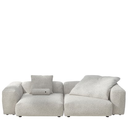 Vetsak Sofa Set 2, L, Loop loop - Bounty, With cushions