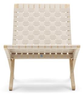 MG501 Cuba Chair, Soaped oak, Nature belts