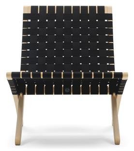 MG501 Cuba Chair, Soaped oak, Black belts