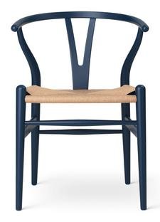 CH24 Wishbone Chair Soft Colours, Soft Blue