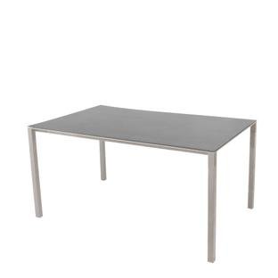 Details Cane-line Pure Table Pure Table, 150 cm x 90 cm, Basalt, Taupe