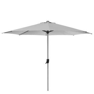 Sunshade Parasol, Silver, matt - Light grey
