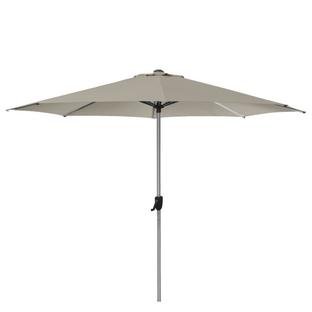 Sunshade Parasol, Silver, matt - Taupe