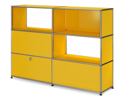 USM Haller Raumteiler Type 1, Golden yellow RAL 1004