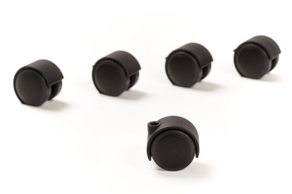 Castors for Kevi chairs (Set of 5)