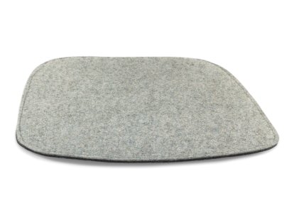 Seat Pad for Eames Armchairs, With upholstery, Light grey melange