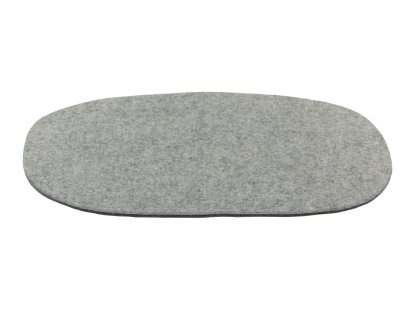 Seat Pad for Panton Chair, With upholstery, Light grey melange