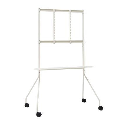 Moon Rollin' TV Stand, Pro, Pearl