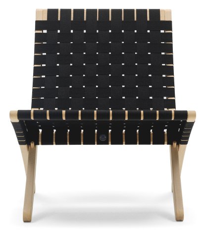 MG501 Cuba Chair, Soaped oak, Black belts