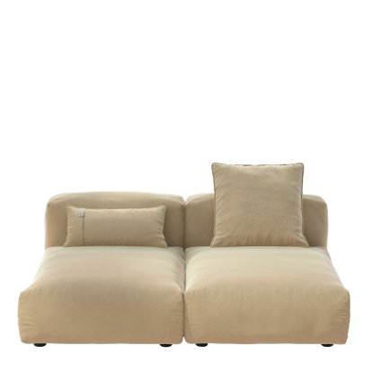 Vetsak Sofa Set 1, M, Suave - Creme, With cushions