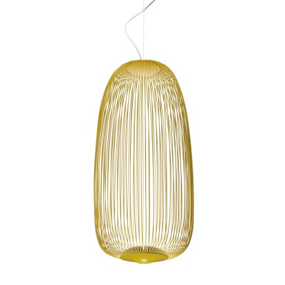Spokes, Ø32,5 cm, Golden yellow, Not dimmable