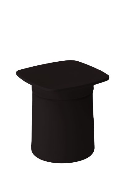Degree Side Table, black, black