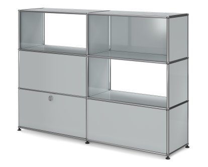 USM Haller Raumteiler Type 1, USM matte silver