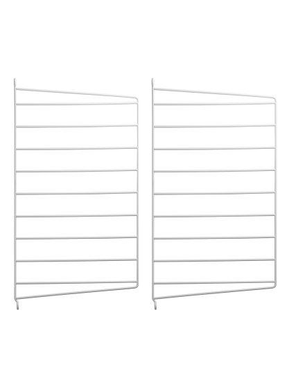 String System Wall Panel, Set of 2, 50 x 30 cm, White