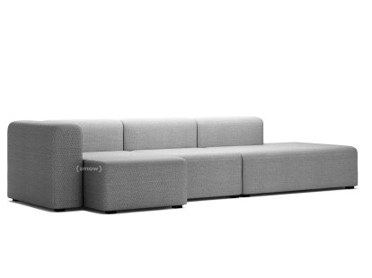 Mags Sofa with Récamière, Left armrest, Steelcut Trio - graphic