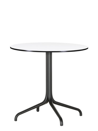Belleville Table Outdoor, Ø 79,6 cm, Solid core material white