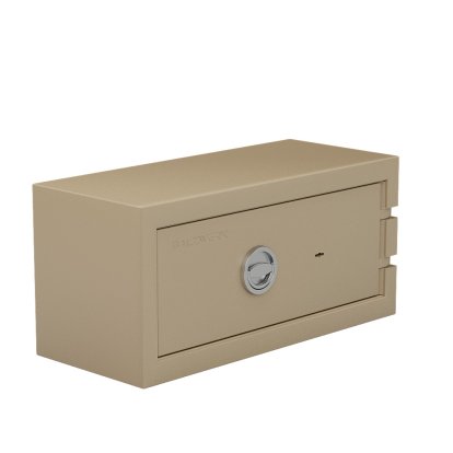 Balzsafe CONNECT Safe for USM Haller Shelves, 75 cm x 35 cm x 35 cm, Beige RAL 1019, Key lock