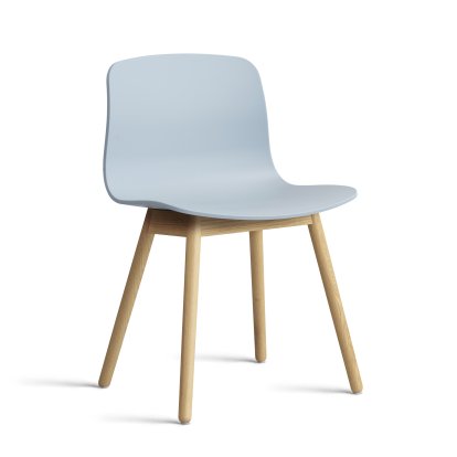 About A Chair AAC 12, Slate blue 2.0, Lacquered oak