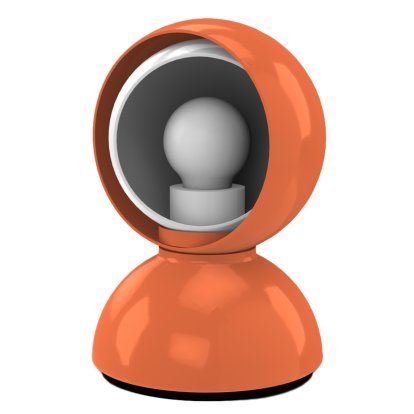 Eclisse Table Lamp, Orange