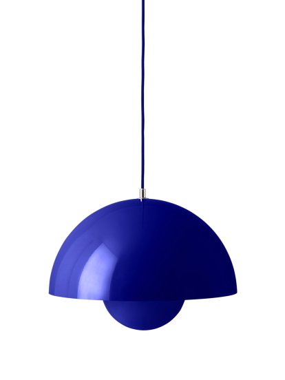 Flowerpot VP7 Pendant Lamp, Cobalt blue