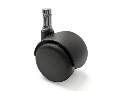 Castor for Vitra chairs, For Eames Plastic Chair (castor black), Hard castor for carpet