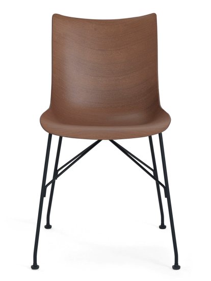 P/Wood, Dark beech, Lacquered black
