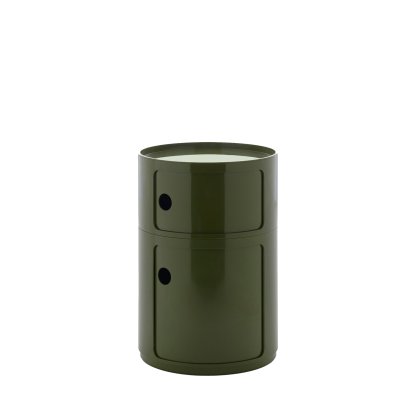 Componibili Container Big, 2 Compartments, Green