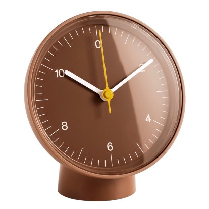 Table Clock, Brown
