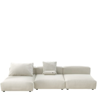 Vetsak Sofa Set 4, Suave - Clay, With cushions