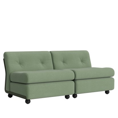 Amanta 2-Seater Sofa, Bottle green / Osumi 27