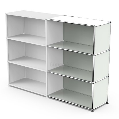 USM Haller Extension Kit Horizontal 3, Light grey RAL 7035, 35 cm