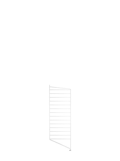 String System Floor Panel, Single, 85 x 30 cm, White