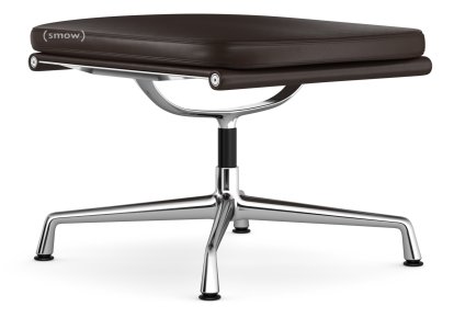 Soft Pad Group EA 223, Base chrome-plated, Leather Premium F marron, Plano brown