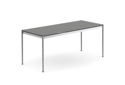USM Haller Table, 175 x 75 cm, Laminate, Light mid grey
