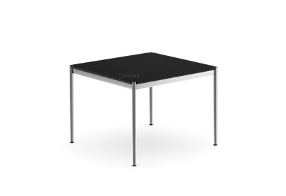 USM Haller Table, 100 x 100 cm, Fenix, Nero - Black