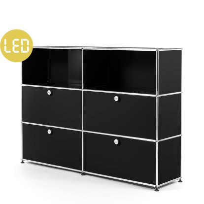 USM Haller E Highboard L with Compartment Lighting