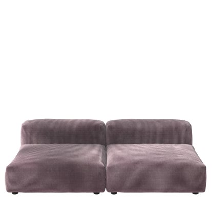 Vetsak Sofa Set 1, L, Cord velours - Blossom, Without cushion