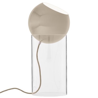 Topan Table Lamp, 46 cm, Grey beige