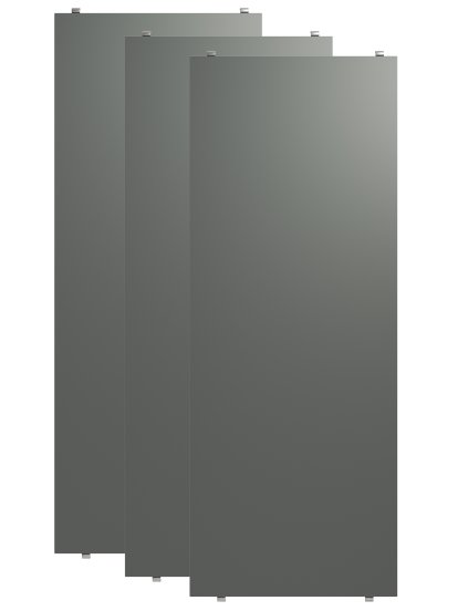 Details String Furniture String System Shelves (Set of 3) String System Shelves (Set of 3), 78 x 30 cm, Dark grey lacquered