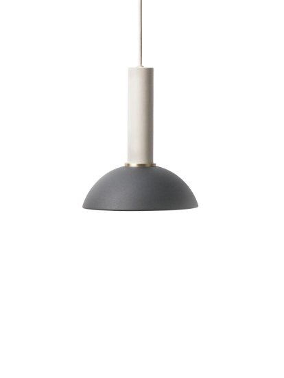 Collect Lighting, High, Light grey, Hoop, Black