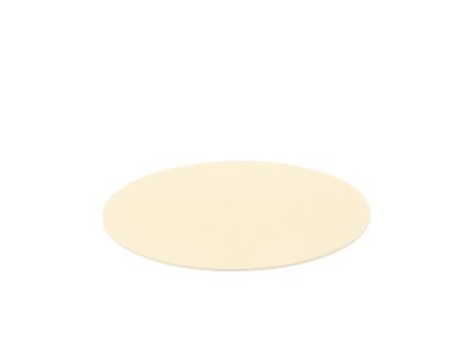 Felt Coasters for Componibili, 1, Round, ø 30 cm, 001 wool white