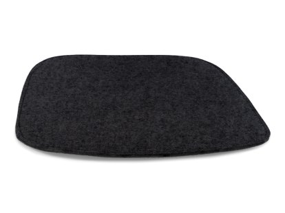 Seat Pad for Eames Armchairs, With upholstery, Graphite melange