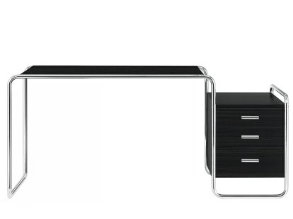 S 285/1 - S 285/2, Stained ash - black, S 285/1: 1 large darwer unit inside, right