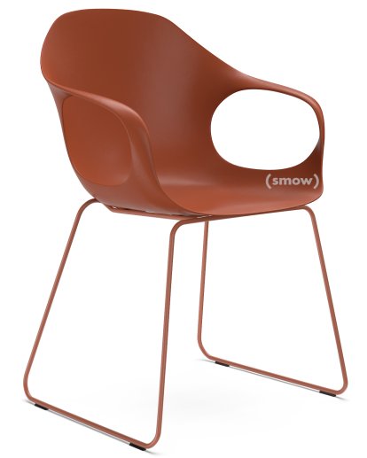 Elephant Sledge, Terracotta, Steel, Shell Colour