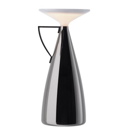 Camomille Portable Lamp, Metallic, Titanium