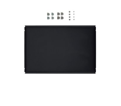 USM Haller Metal Divider Shelf for USM Haller Shelves, Graphite black RAL 9011, 50 cm x 35 cm