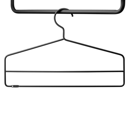 String System Coat Hanger, Black
