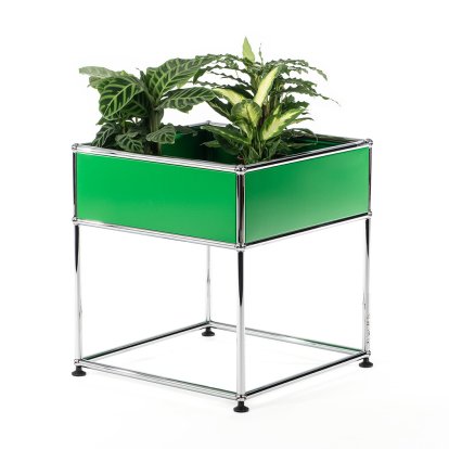 USM Haller Plant Side Table Type 2, USM green, 50 cm